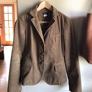 J Crew corduroy blazer